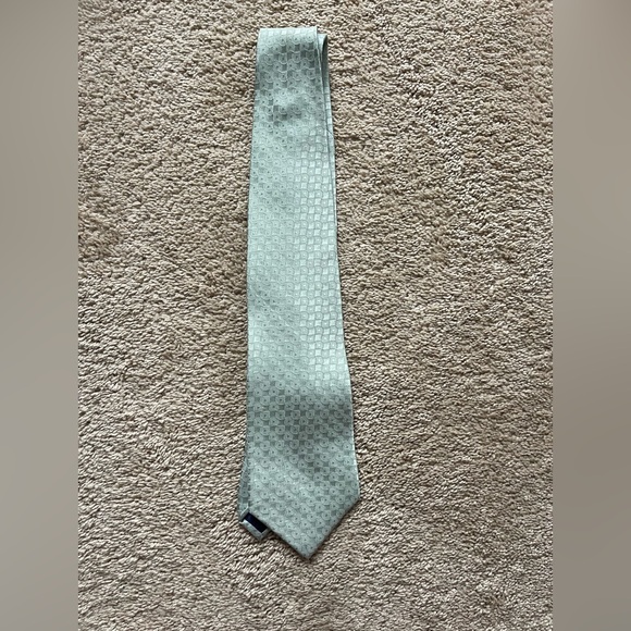 king size Other - Mint Green 100% Sill Kings Size Tie